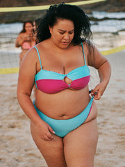 Angel Bandeau - Sky / Fuchsia / Nostalgia